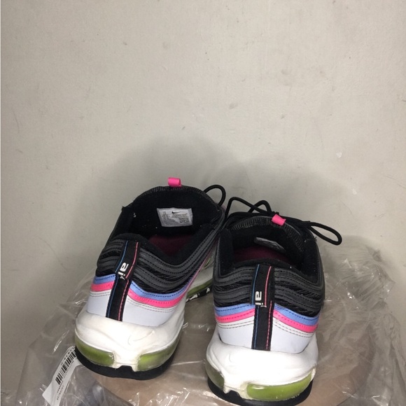 Nike Air Max 97 Pure Platinum Black White Mens Size 13 - Picture 3 of 7